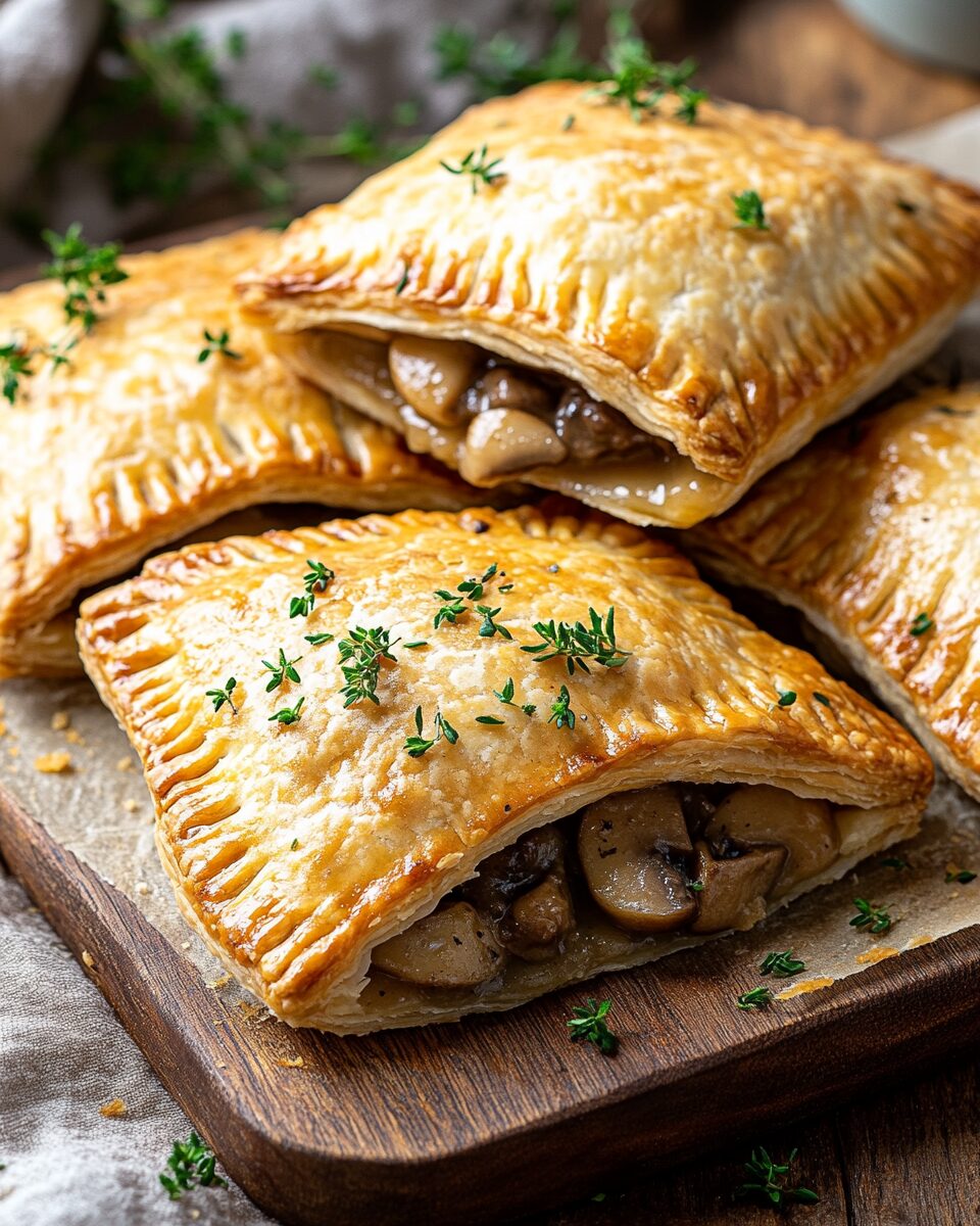 Hand-Rolled Beef and Mushroom Meat Pies