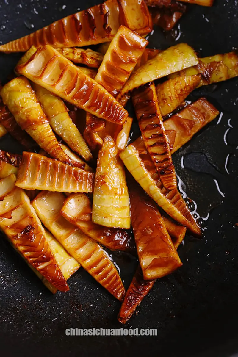 Stir-Fried Hsinchu Bamboo Shoots with Garlic and Soy