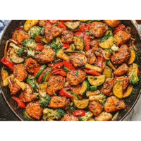 One-Pan Chicken and Vegetable Bake