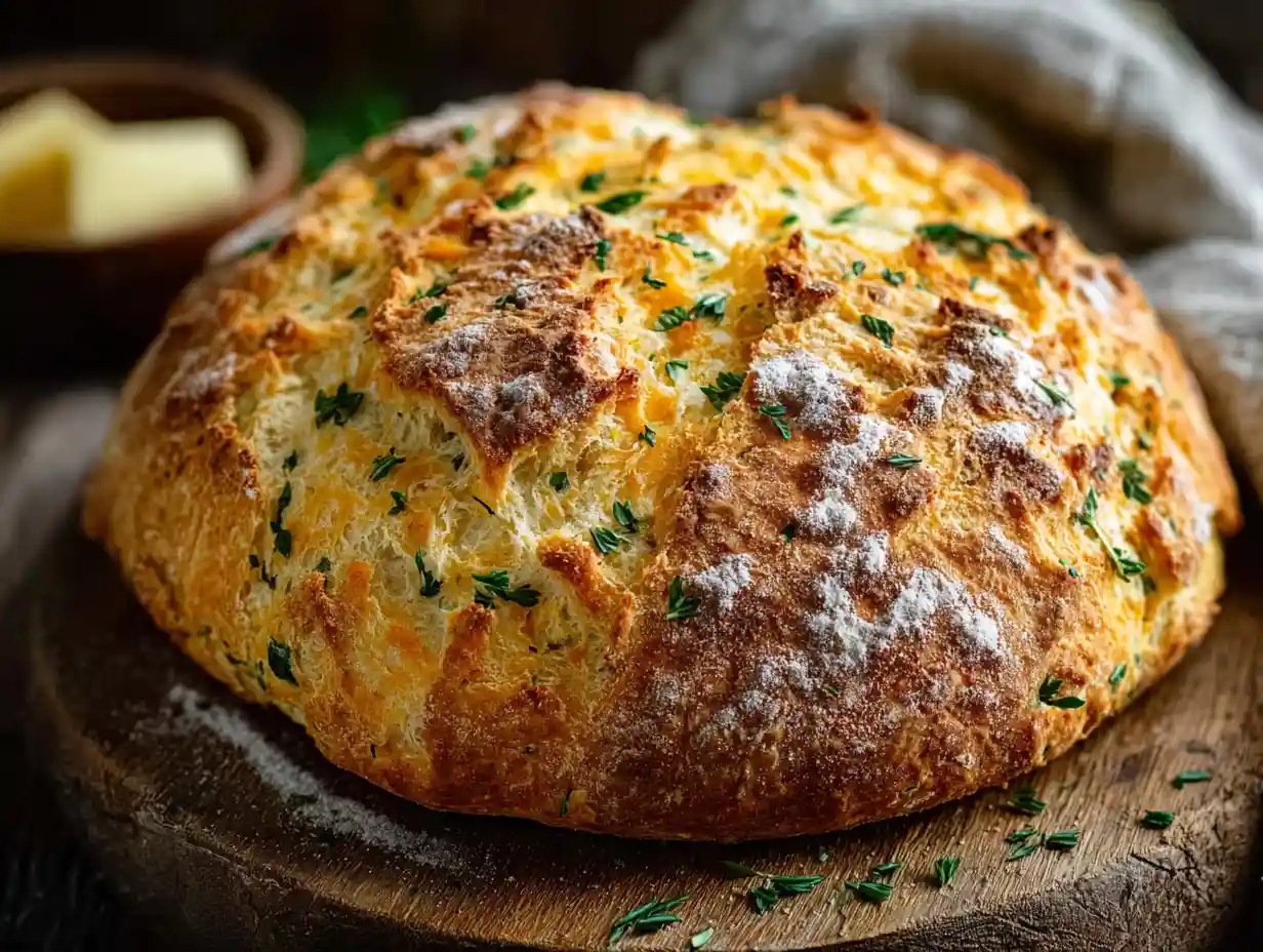 Cheddar and Herb Cloud Bread