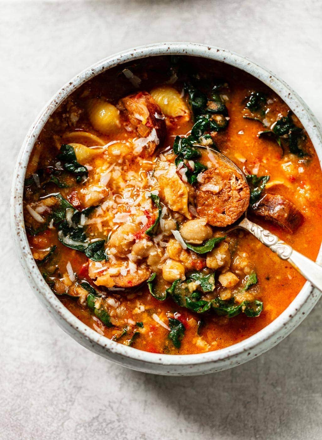 30-Minute Spanish Chorizo and Chickpea Skillet