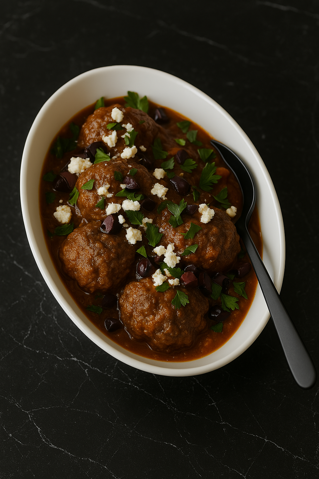 Moroccan-Spiced Lamb Meatballs with Roasted Cauliflower