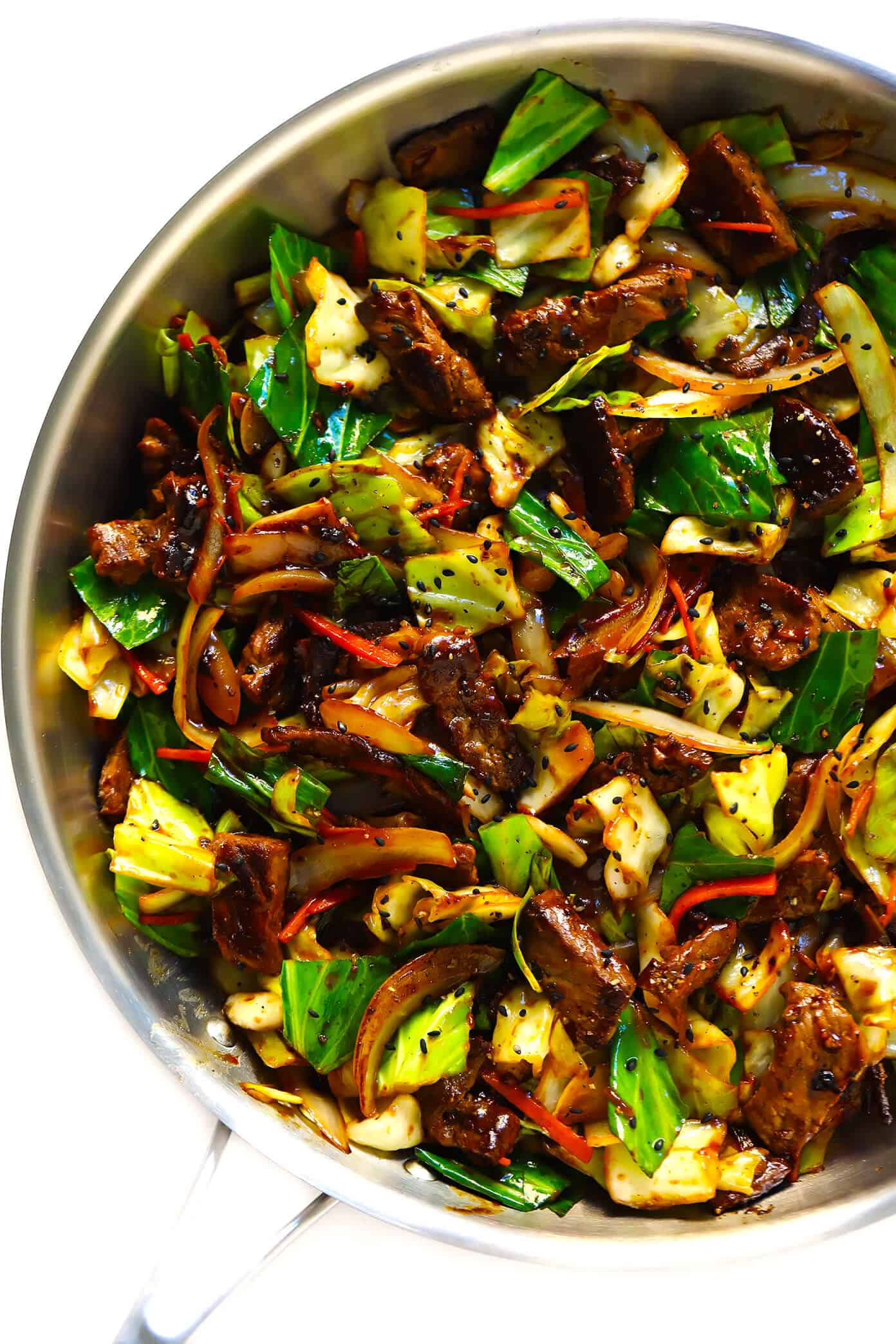 Beef and Vegetable Stir-Fry with Ginger and Sesame