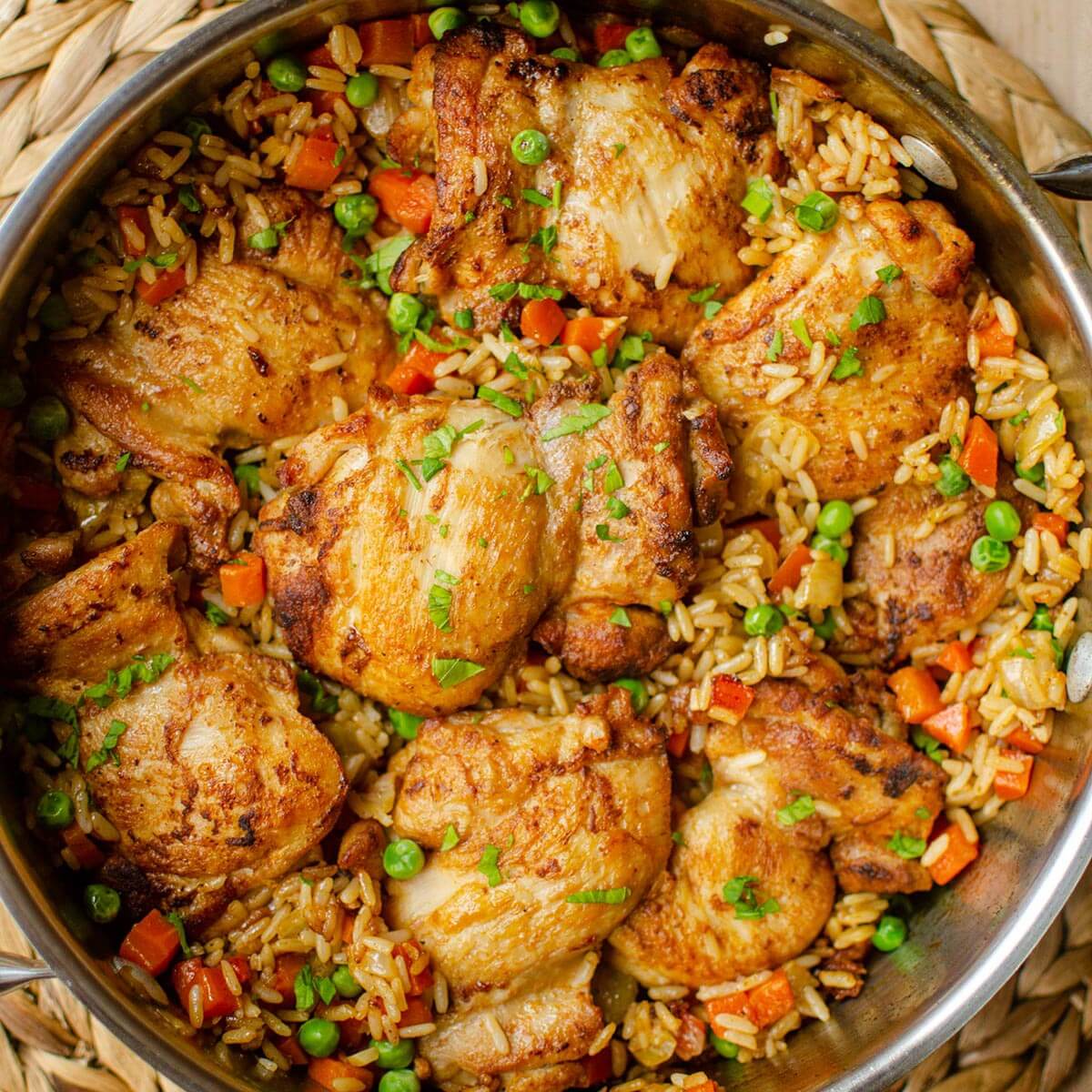 One-Pot Chicken and Rice Stew