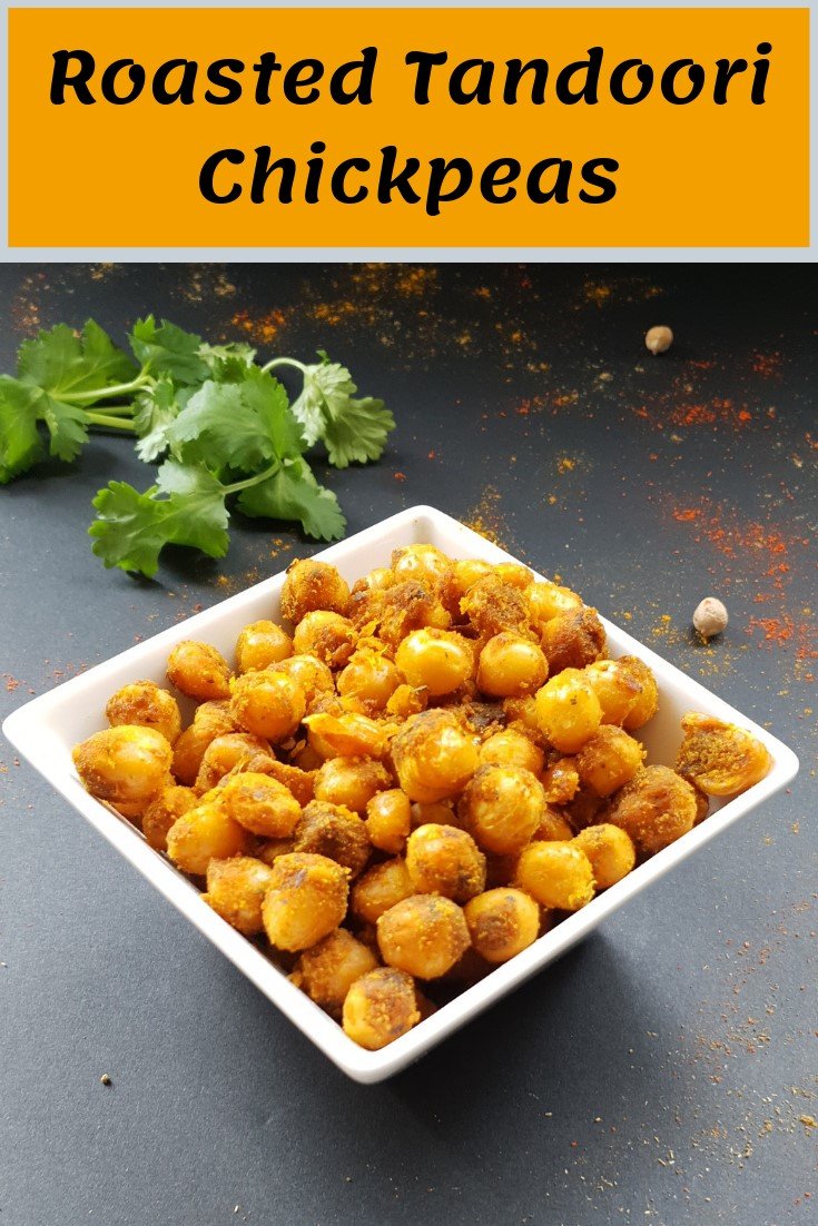 Tandoori-Style Roasted Chickpeas with Cumin and Coriander
