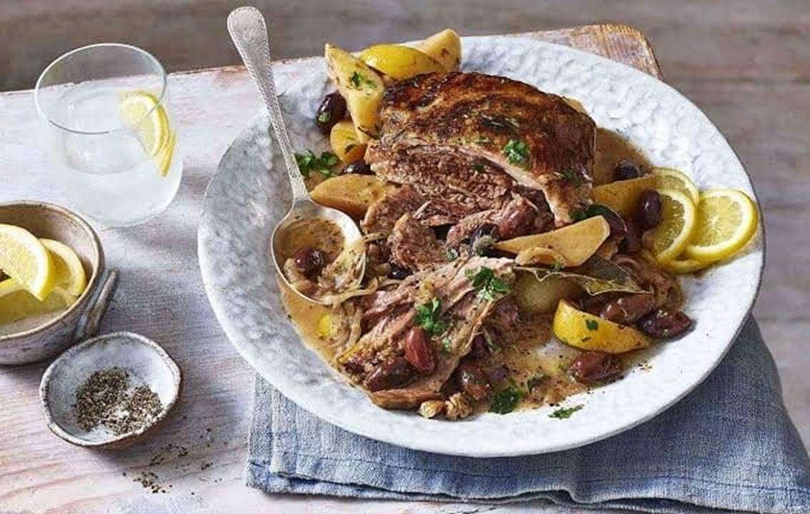 Slow-Cooked Lamb Kleftiko with Potatoes and Herbs
