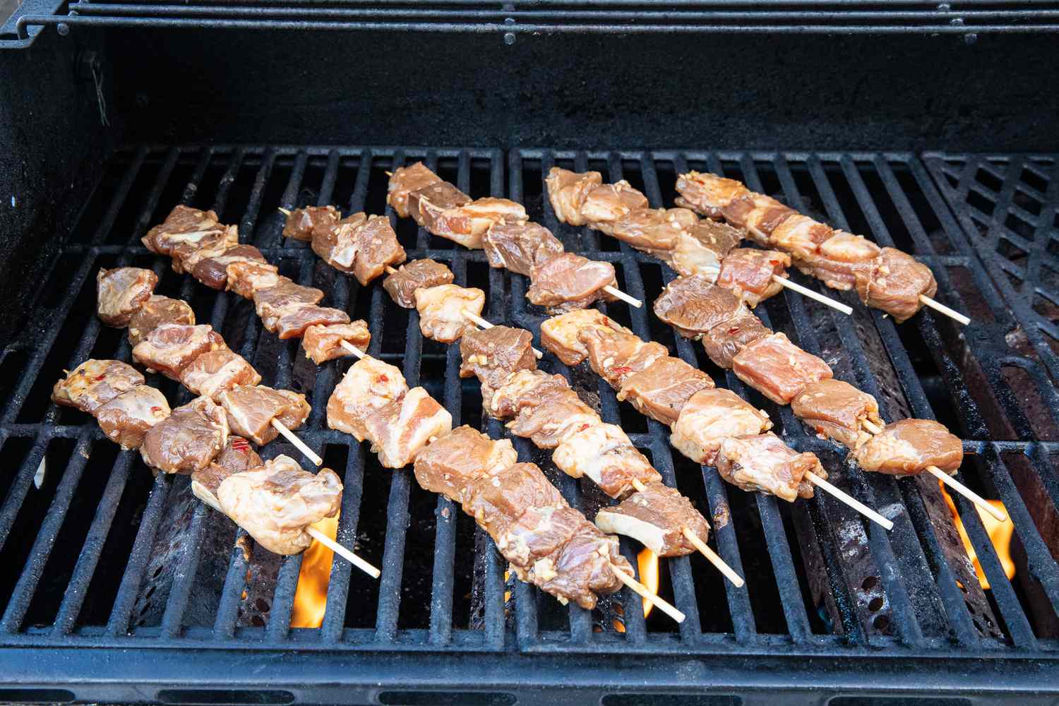 Sweet and Tangy Citrus-Glazed Pork Skewers