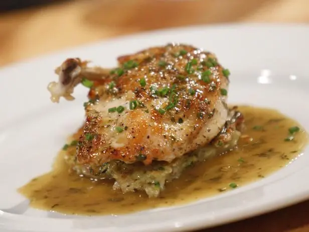 Pan-Seared Chicken with Illinois Prairie Herb Sauce