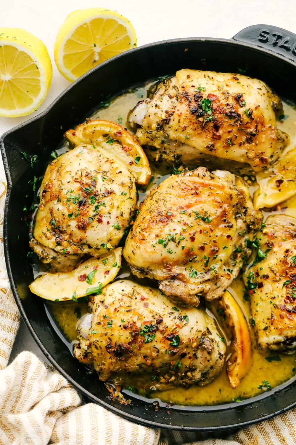 One-Pot Greek Lemon Chicken with Potatoes