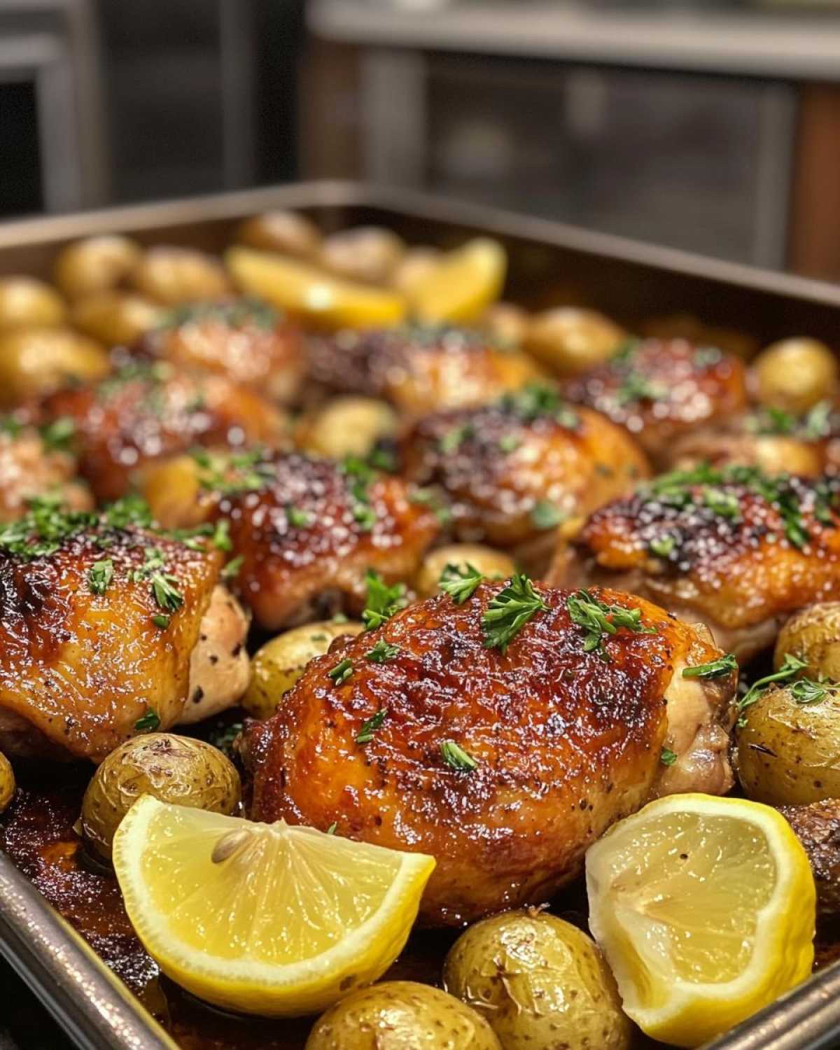 One-Pan Lemon Herb Chicken & Potatoes