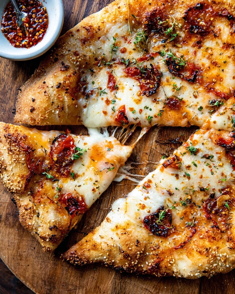 Wood-Fired Neapolitan Pizza with Spicy Calabrian Chili Oil