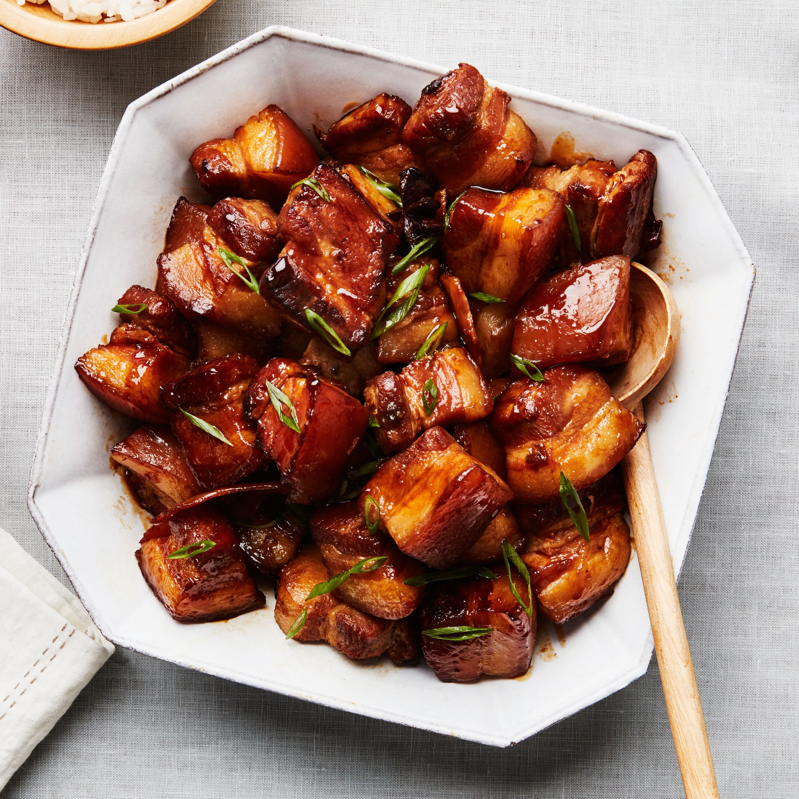 Korean-Style Braised Pork with Gochujang and Vegetables