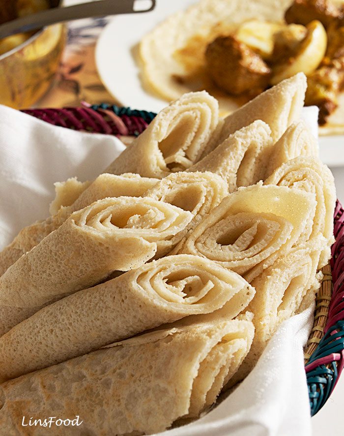 Injera-Style Teff Flatbread from Scratch