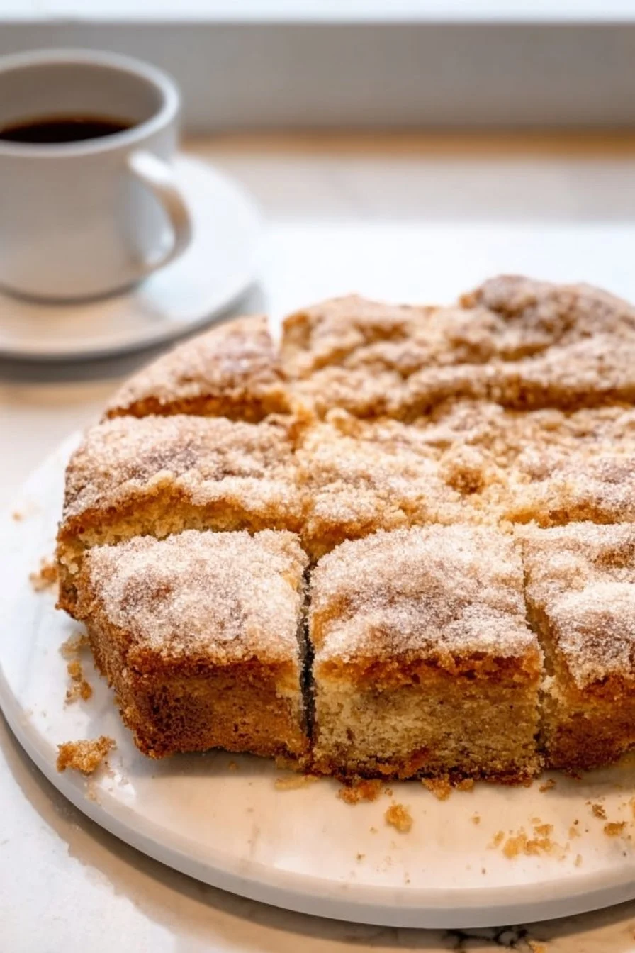 Ethiopian Coffee-Inspired Cardamom-Spiced Coffee Cake