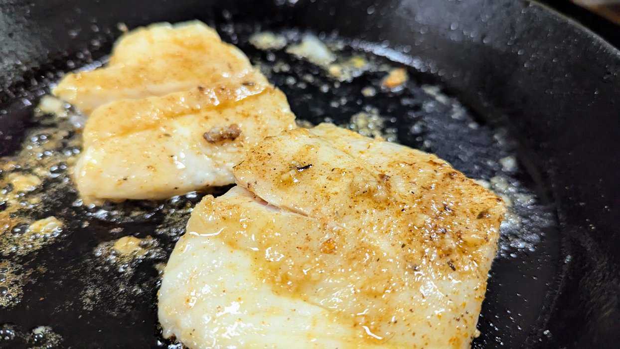 Pan-Seared Grouper with Texas Citrus Butter Sauce
