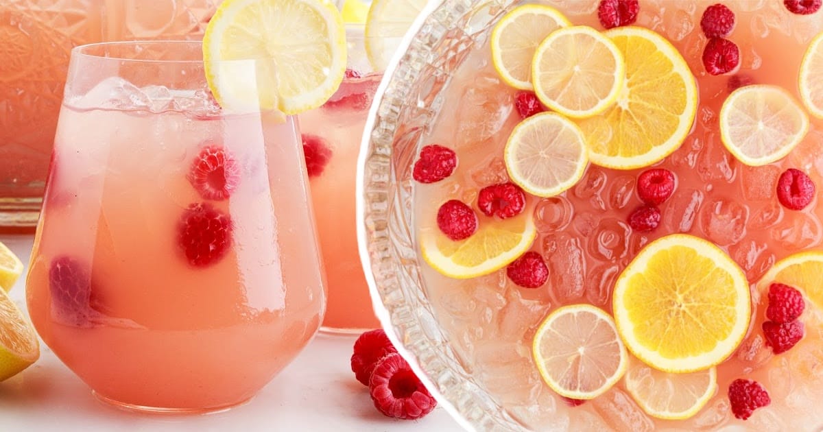 Citrus Hibiscus Non-Alcoholic Party Punch
