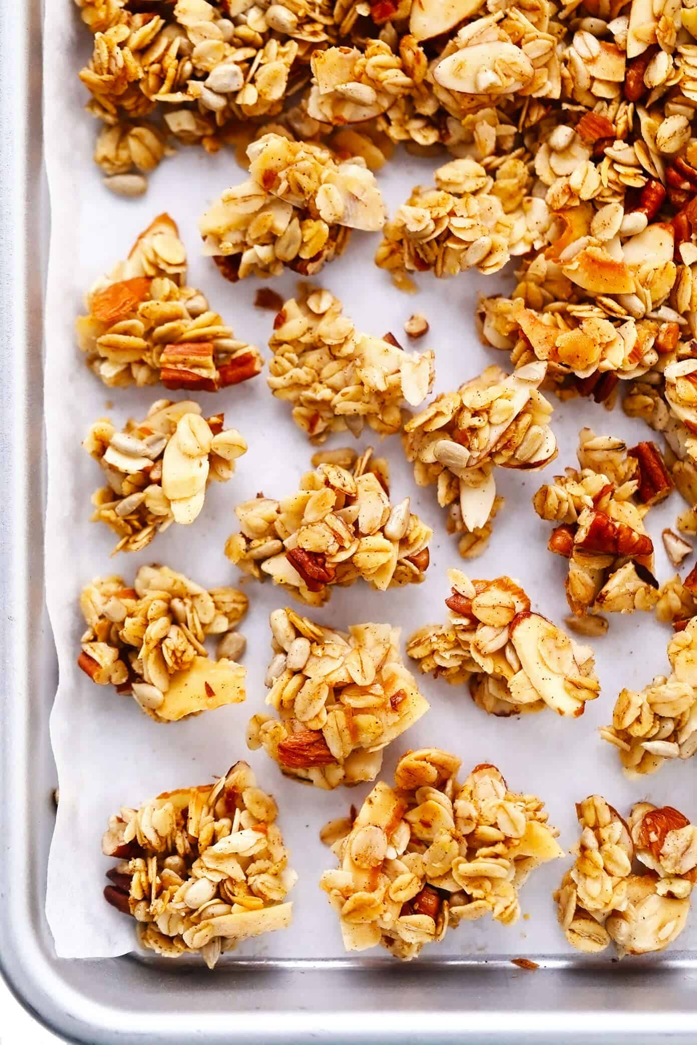 Toasted Sesame and Nut Granola Clusters