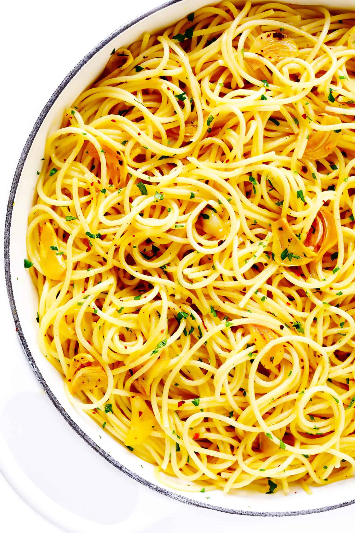 Genuine Italian Spaghetti Aglio e Olio