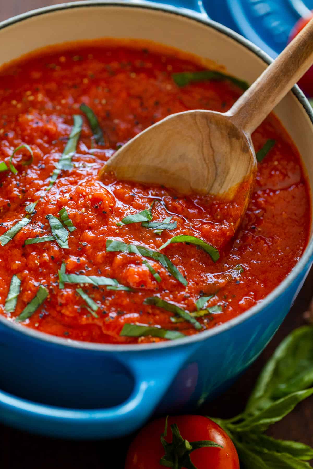Roasted Tomato Marinara with Garlic and Basil