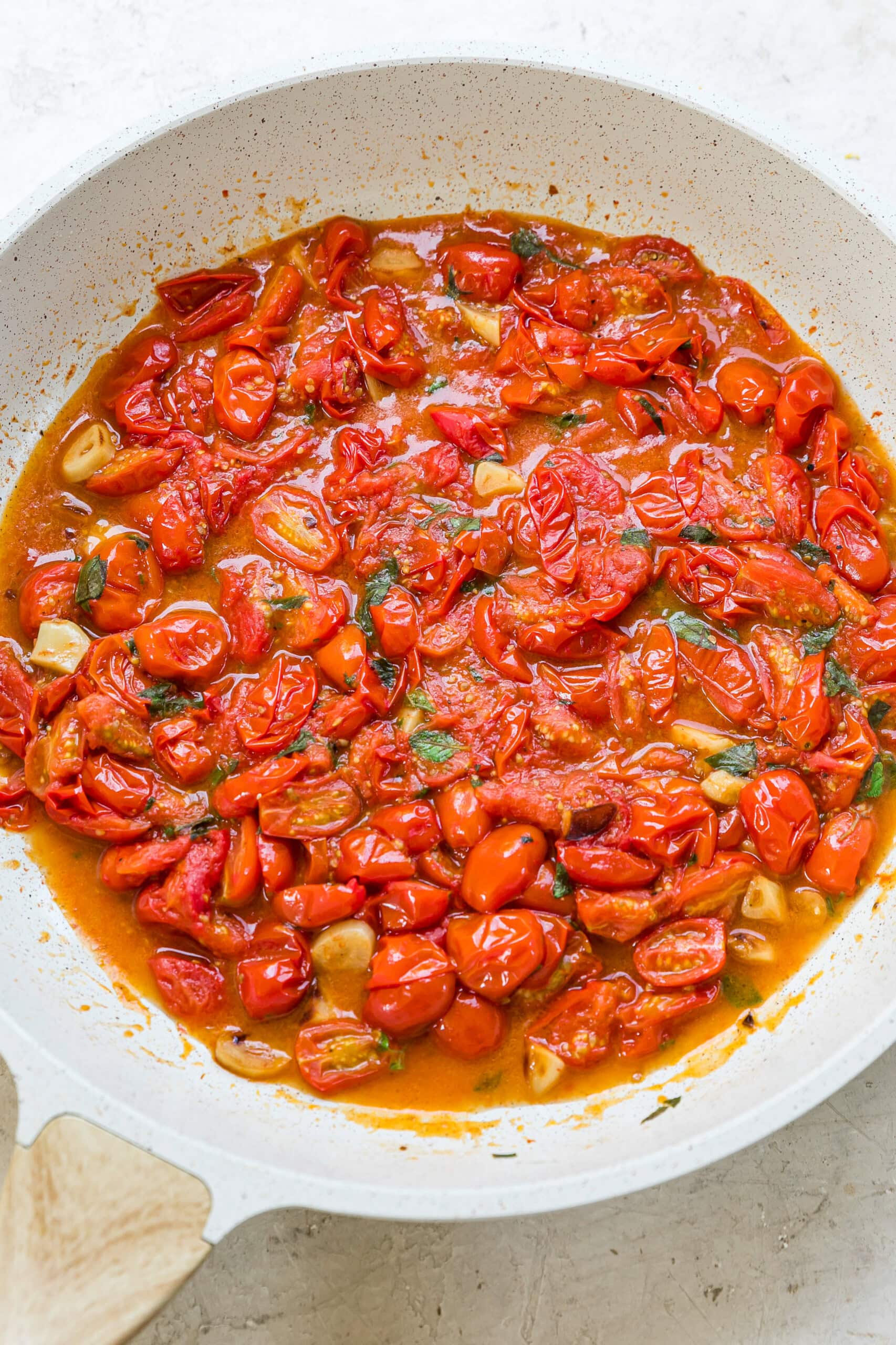 Charred Tomato and Roasted Garlic Marinara Sauce