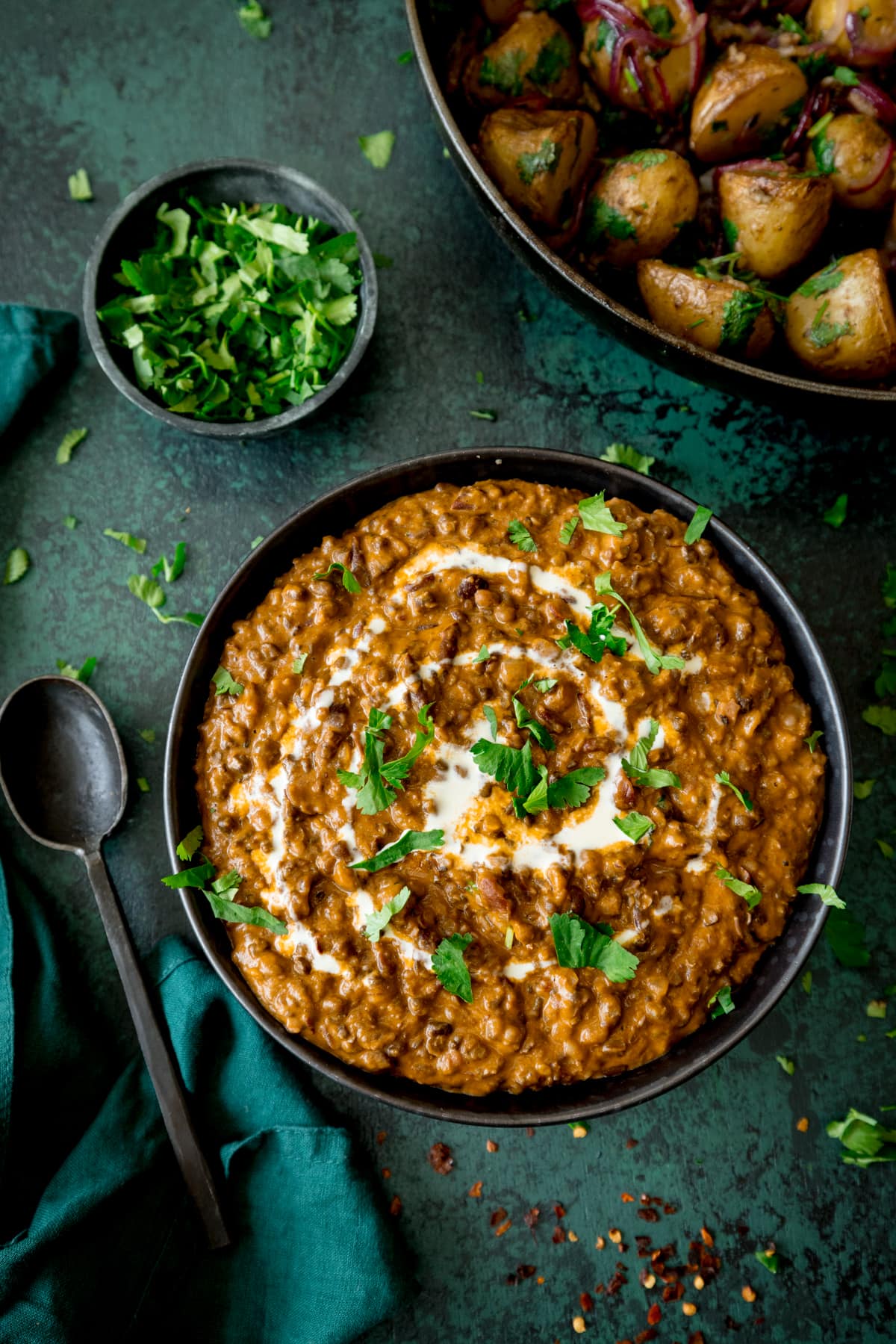 Slow-Simmered Dal Makhani with Black Lentils and Cream