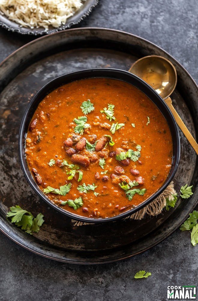 Spiced Rajma Masala with Red Kidney Beans
