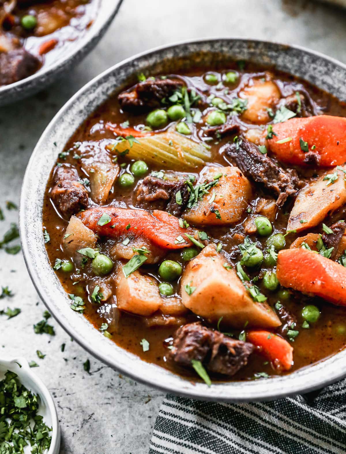 Detroit-Inspired Beef and Barley Stew with Root Vegetables