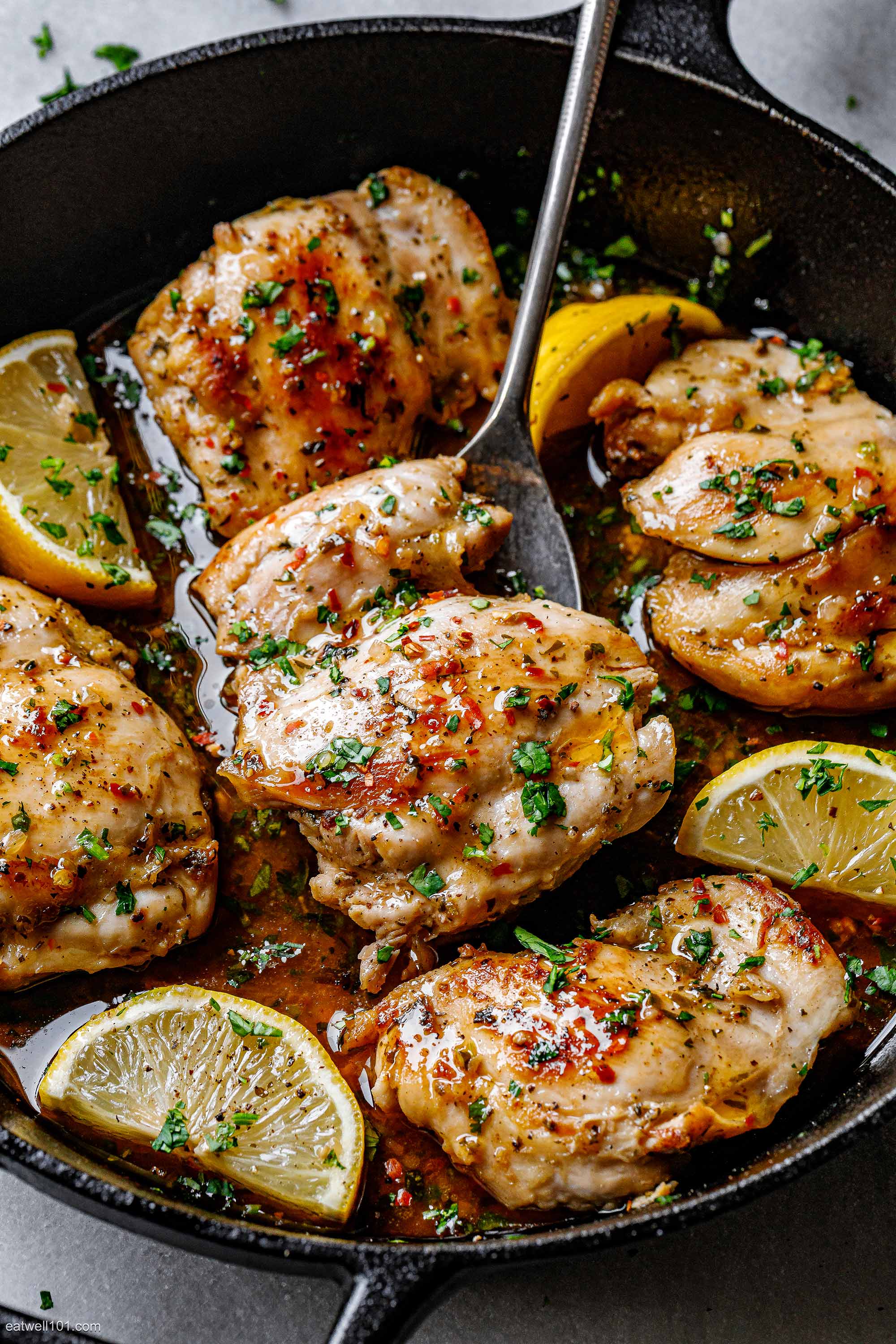 Slow-Roasted Herb Chicken with Lemon and Garlic