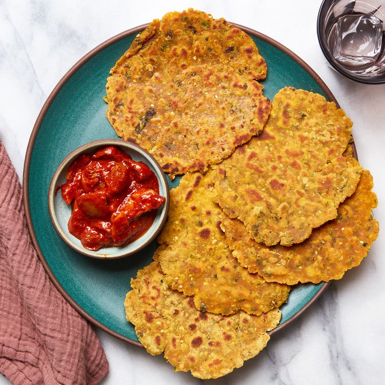 Ginger-Spiced Gujarati Thepla Flatbreads