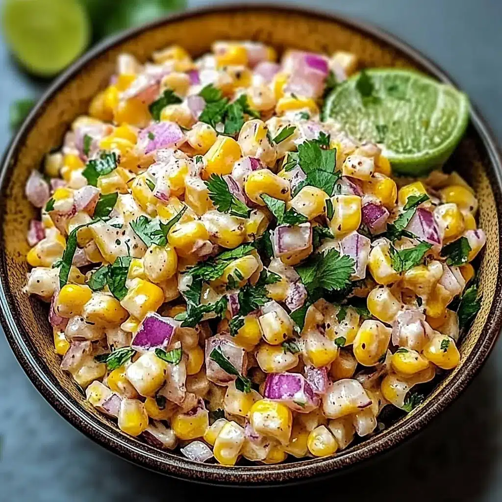 Interactive Layered Mexican Street Corn Salad