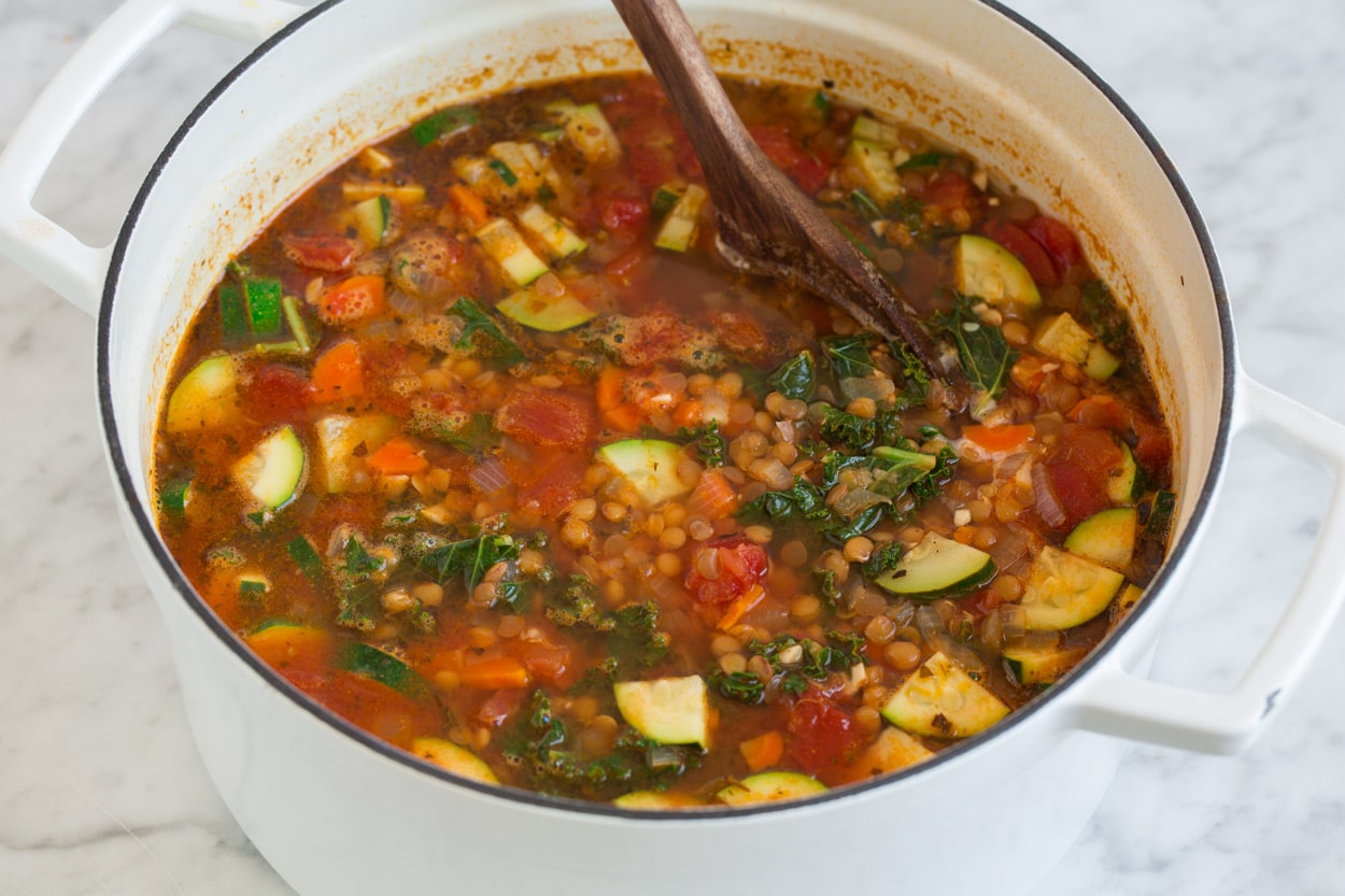 Southeast Michigan Mobility-Inspired Lentil and Vegetable Stew