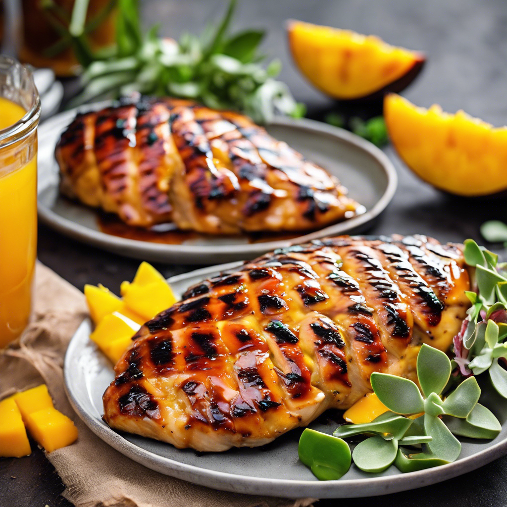 Macadamia-Crusted Chicken with Davidson’s Plum Glaze