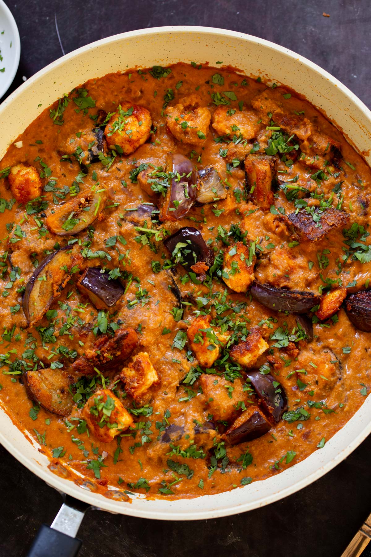 Thai-Style Coconut Eggplant Curry with Tofu