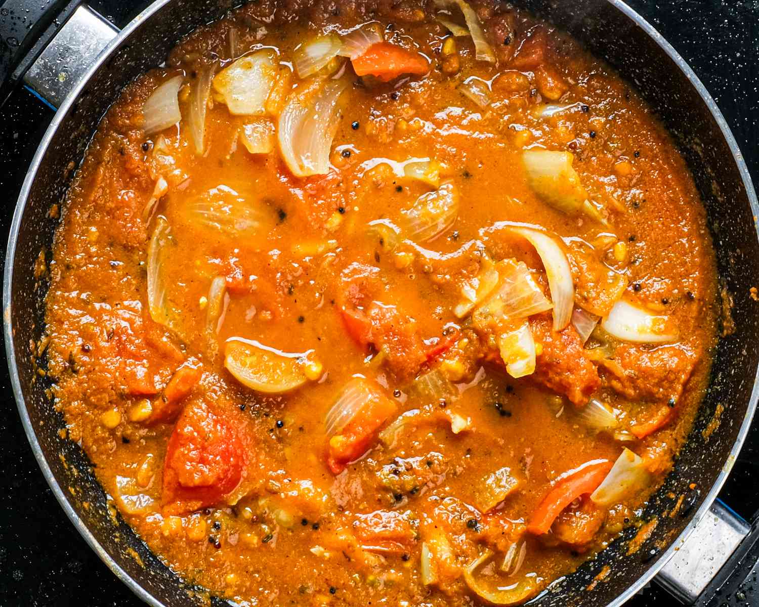 Spiced Burmese Chickpea and Tomato Curry