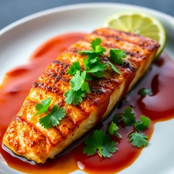 Grilled Senegalese Fish with Spicy Tamarind Glaze