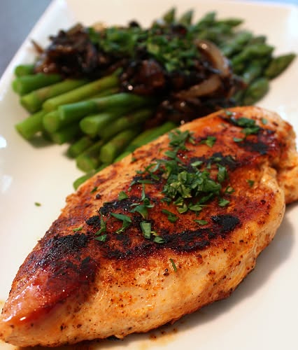 Pan-Seared Chicken with Toasted Dusting Spice Rub