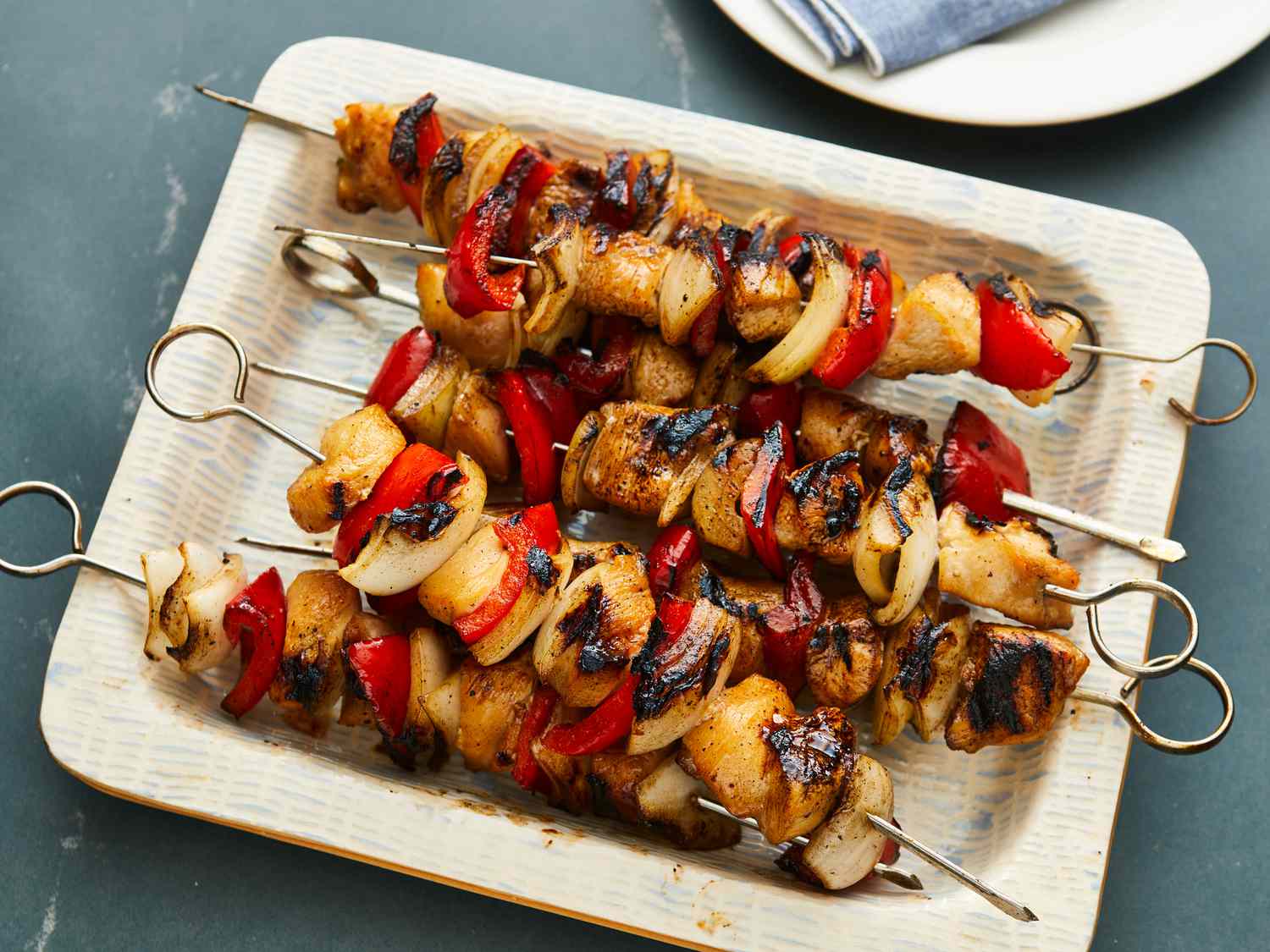 Grilled Citrus-Honey Chicken Skewers with Za'atar