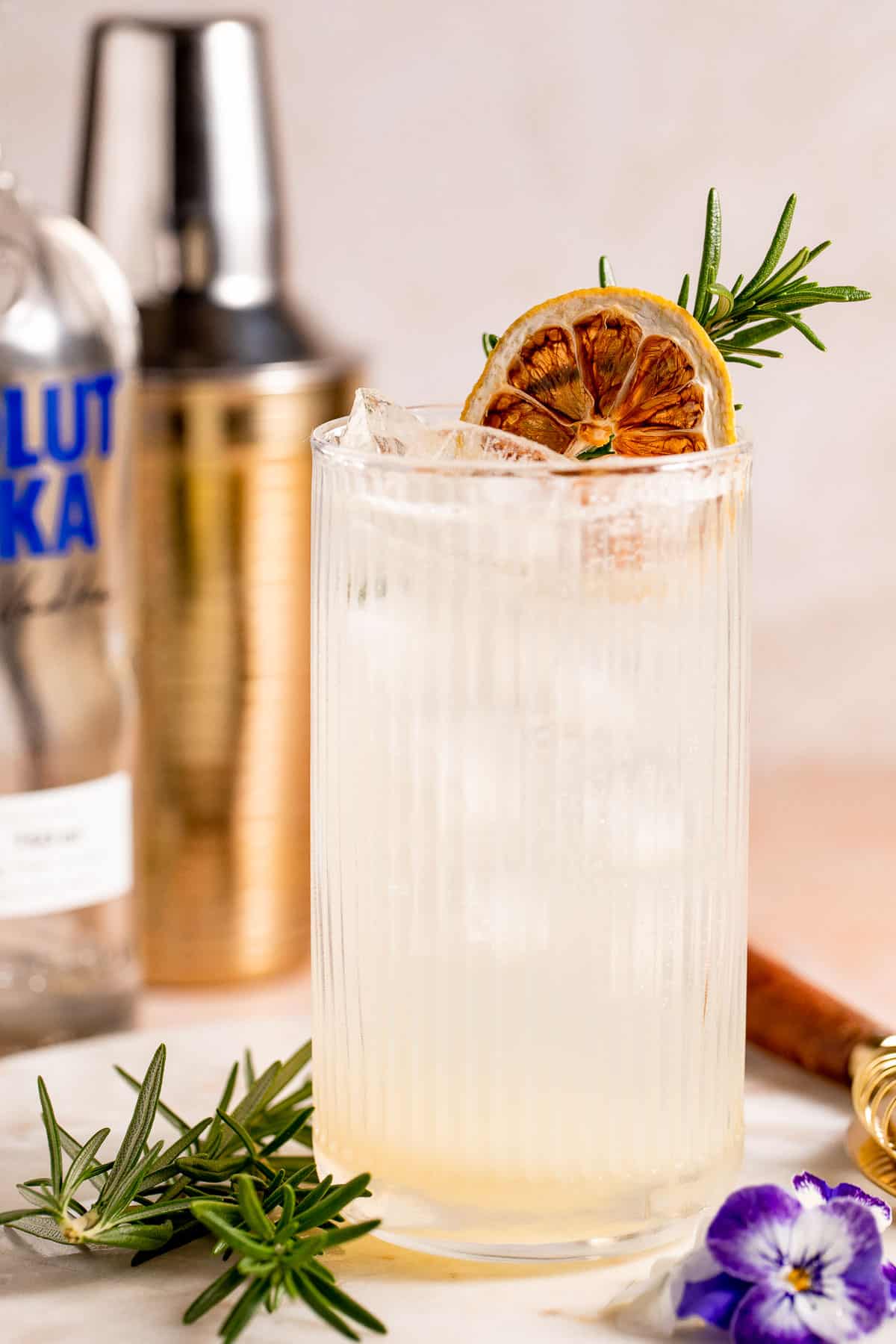 Ginger-Infused Vodka Collins