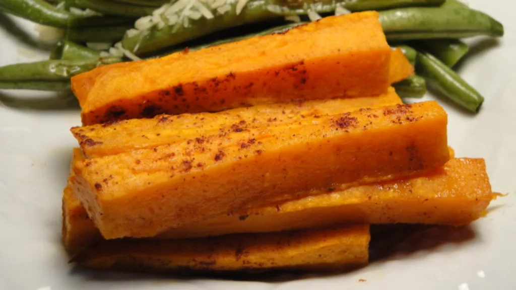 Maple-Cinnamon Sweet Potato Fries