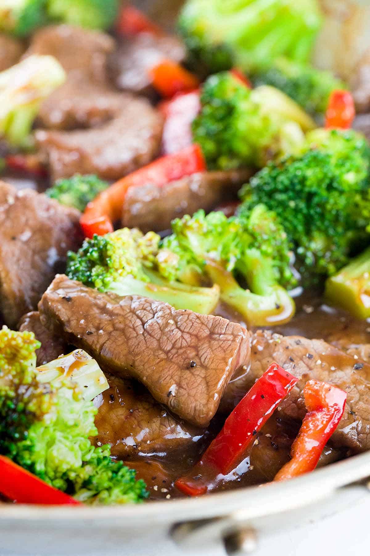 Stir-Fried Beef with Broccoli and Ginger-Garlic Sauce