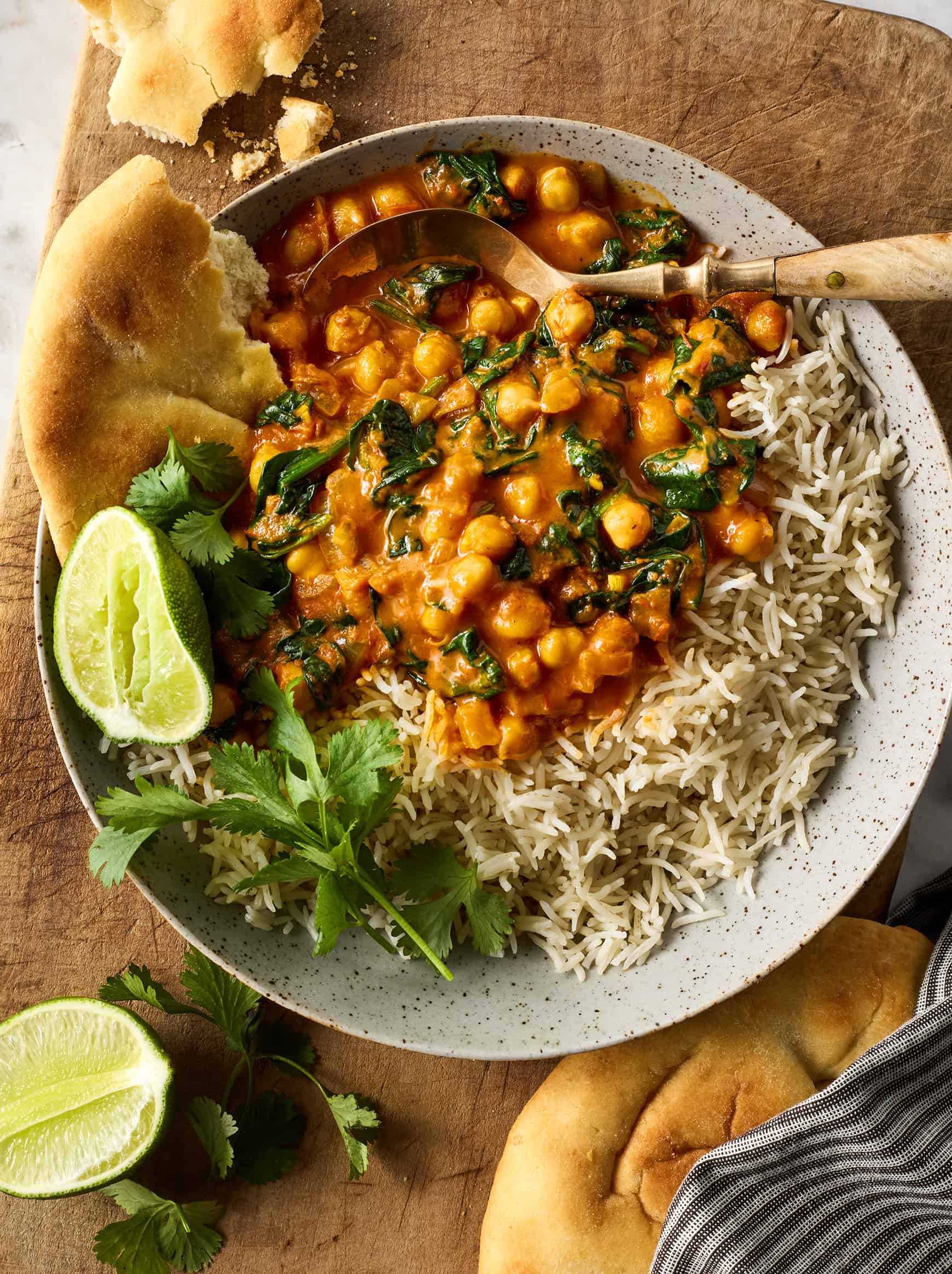 Slow-Simmered Moroccan Chickpea Stew with Preserved Lemon
