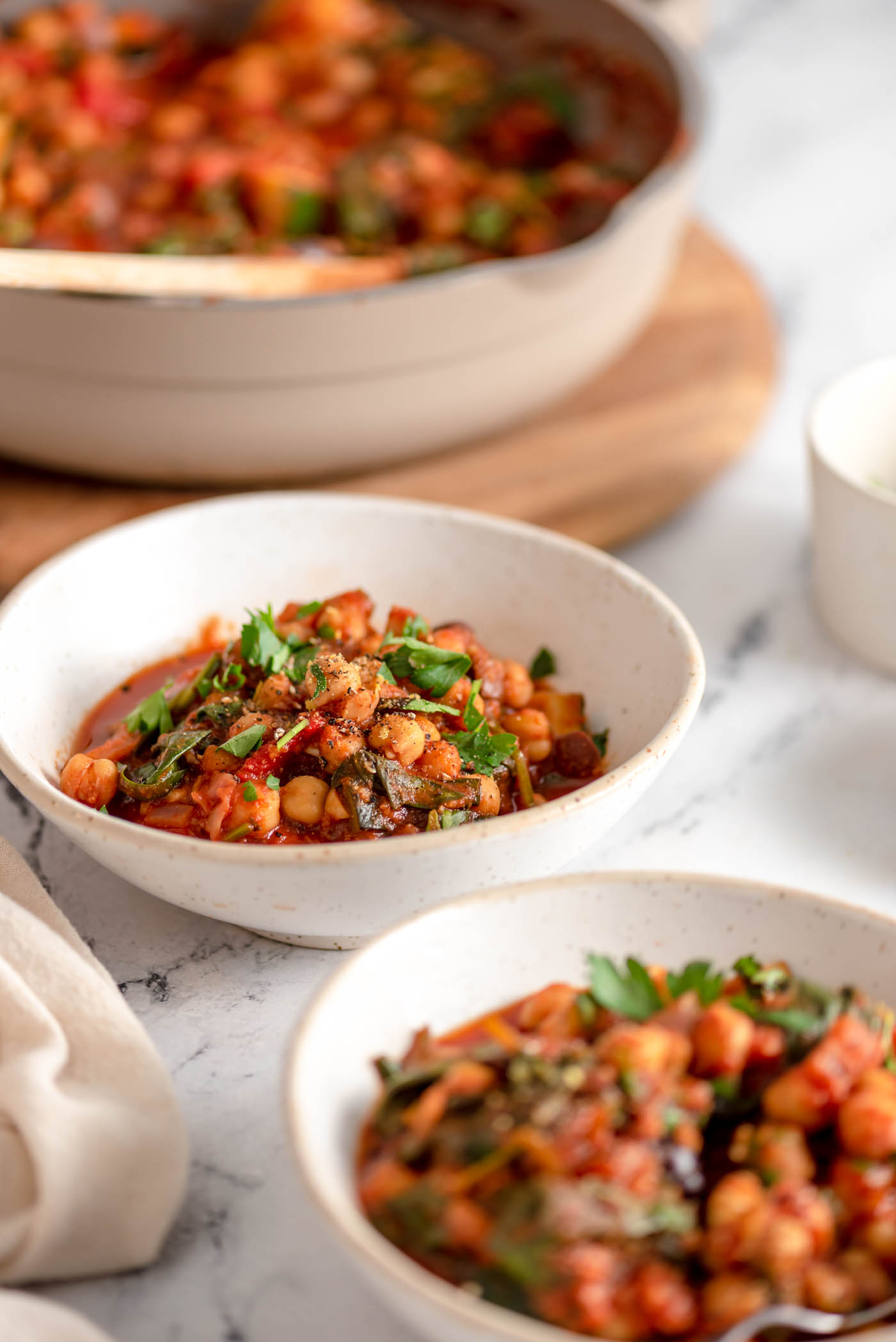 Oven-Roasted Mediterranean Chickpea and Vegetable Stew