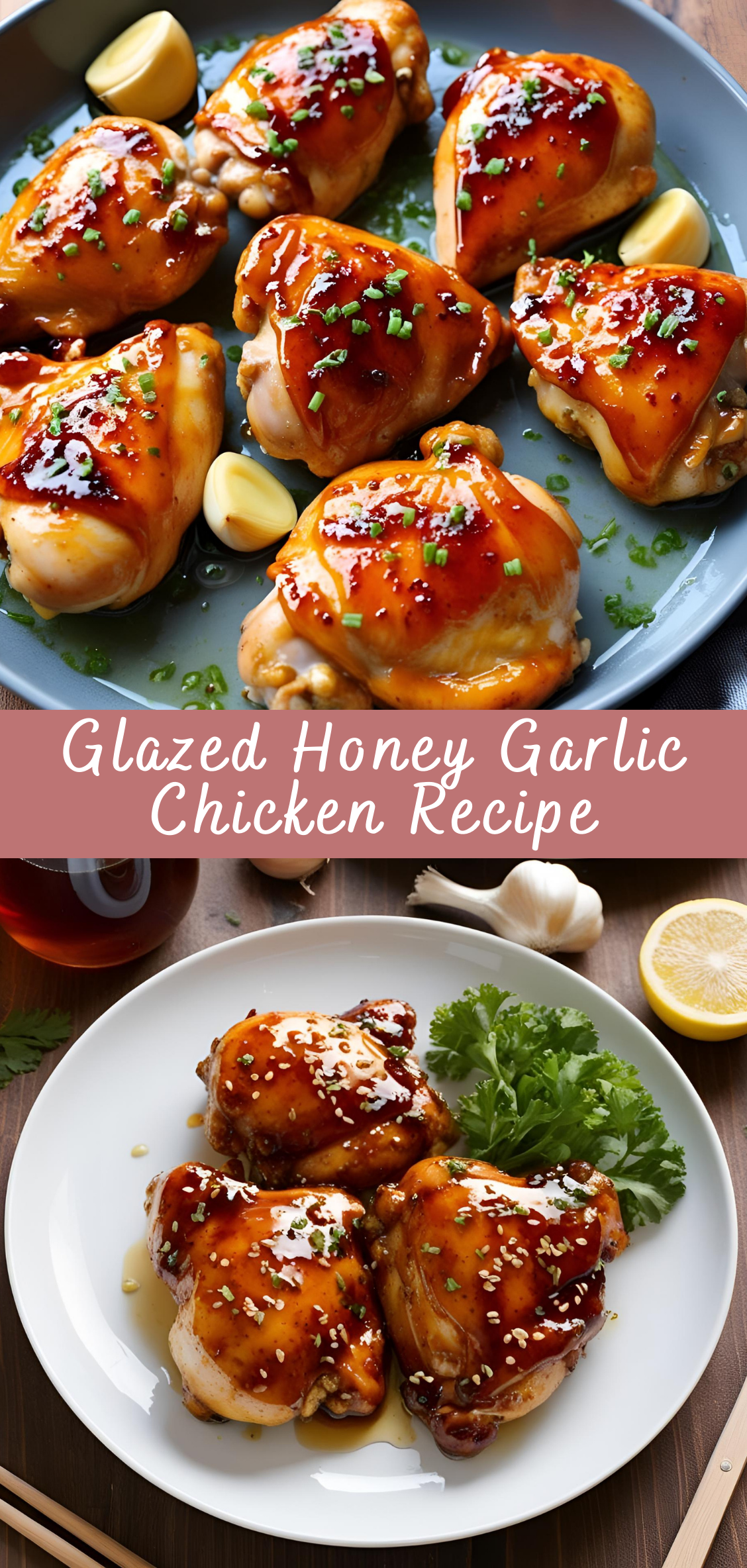 Sautéed Chicken with Honey-Garlic Glaze