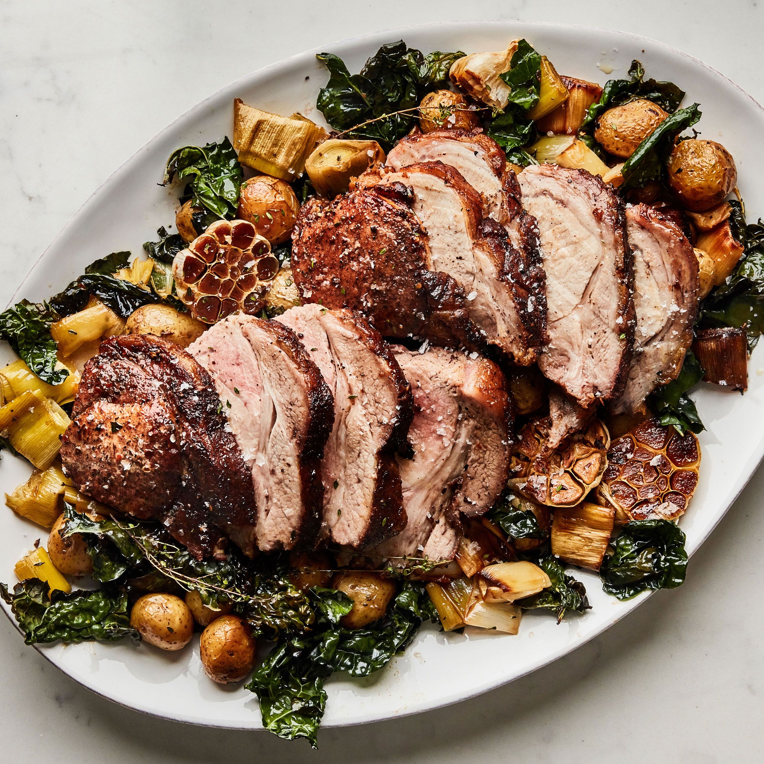 Slow-Roasted Pork Shoulder with Cap City Diner BBQ Glaze