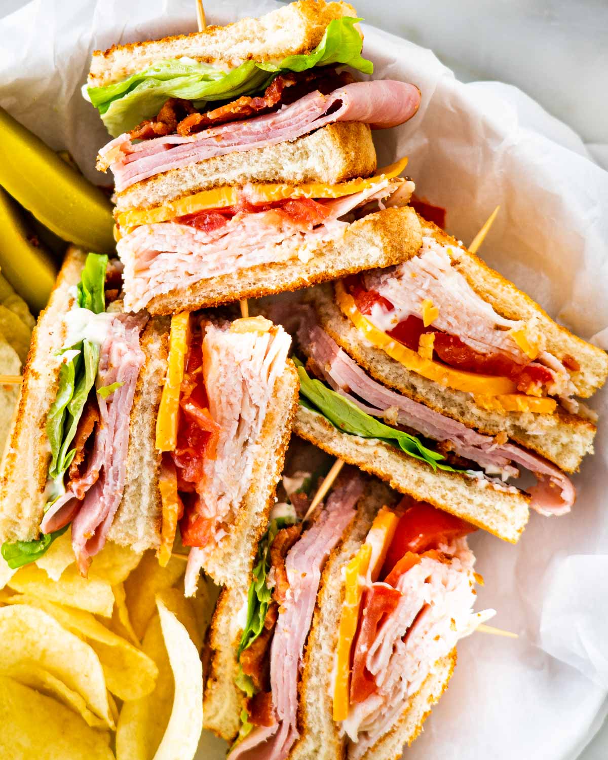 Grandview Diner-Inspired Classic Club Sandwich