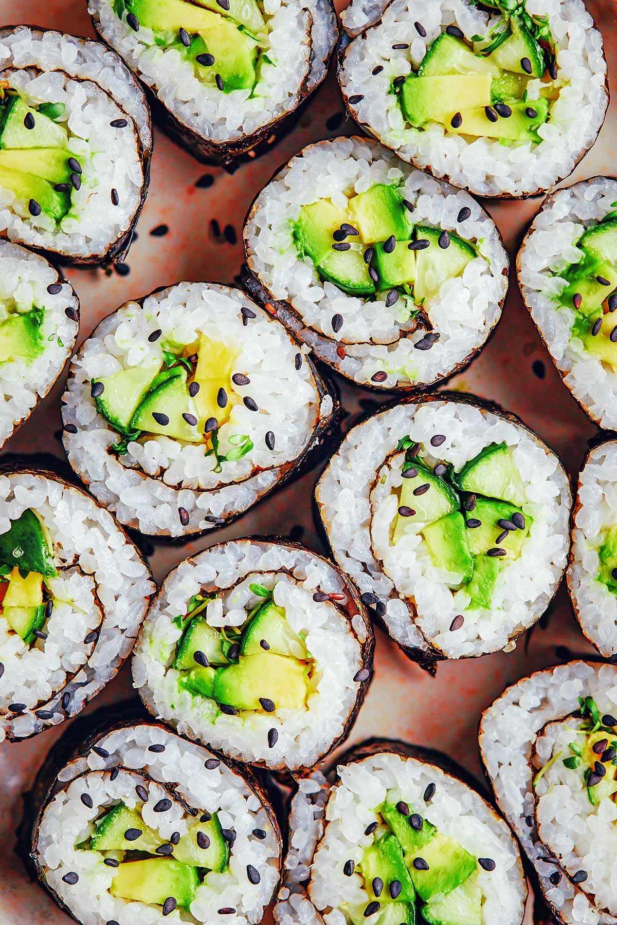 Silly Sushi Rolls with Avocado Surprise