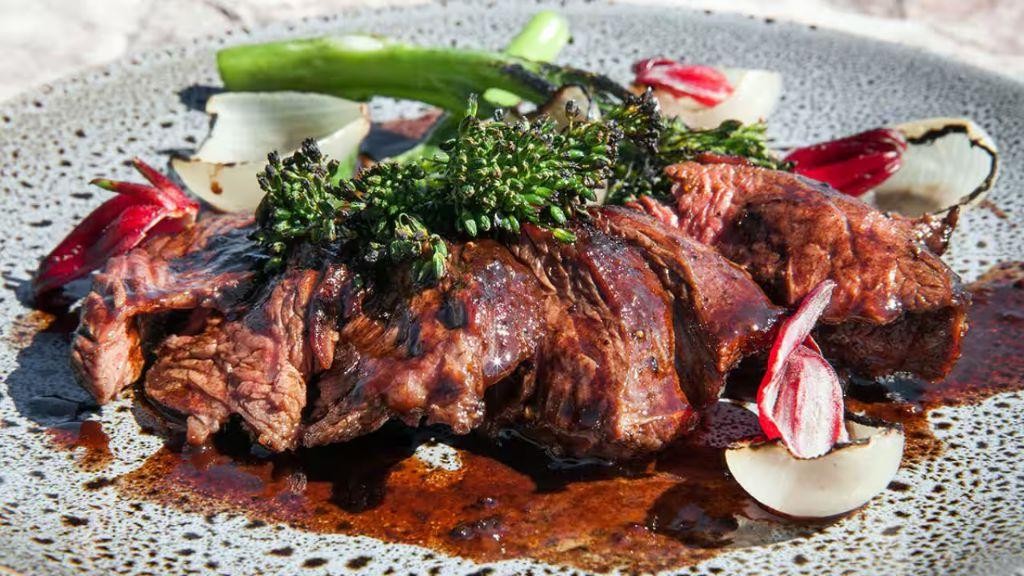 Eucalyptus-Smoked Kangaroo Steak with Wattleseed Rub
