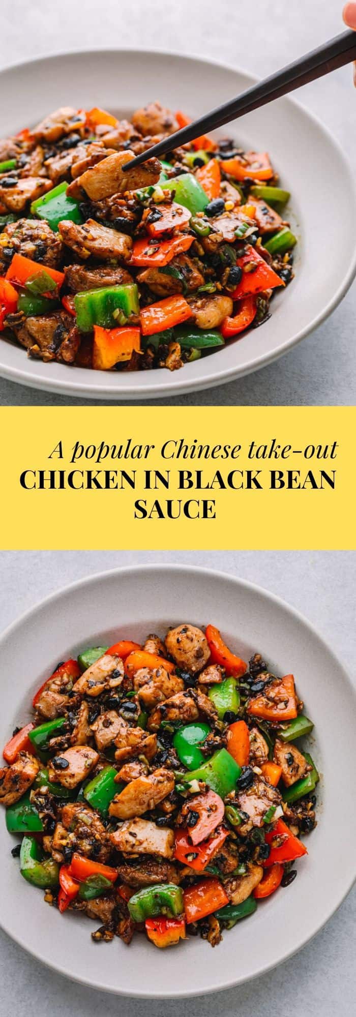 Sautéed Chicken with Garlic and Black Bean Sauce