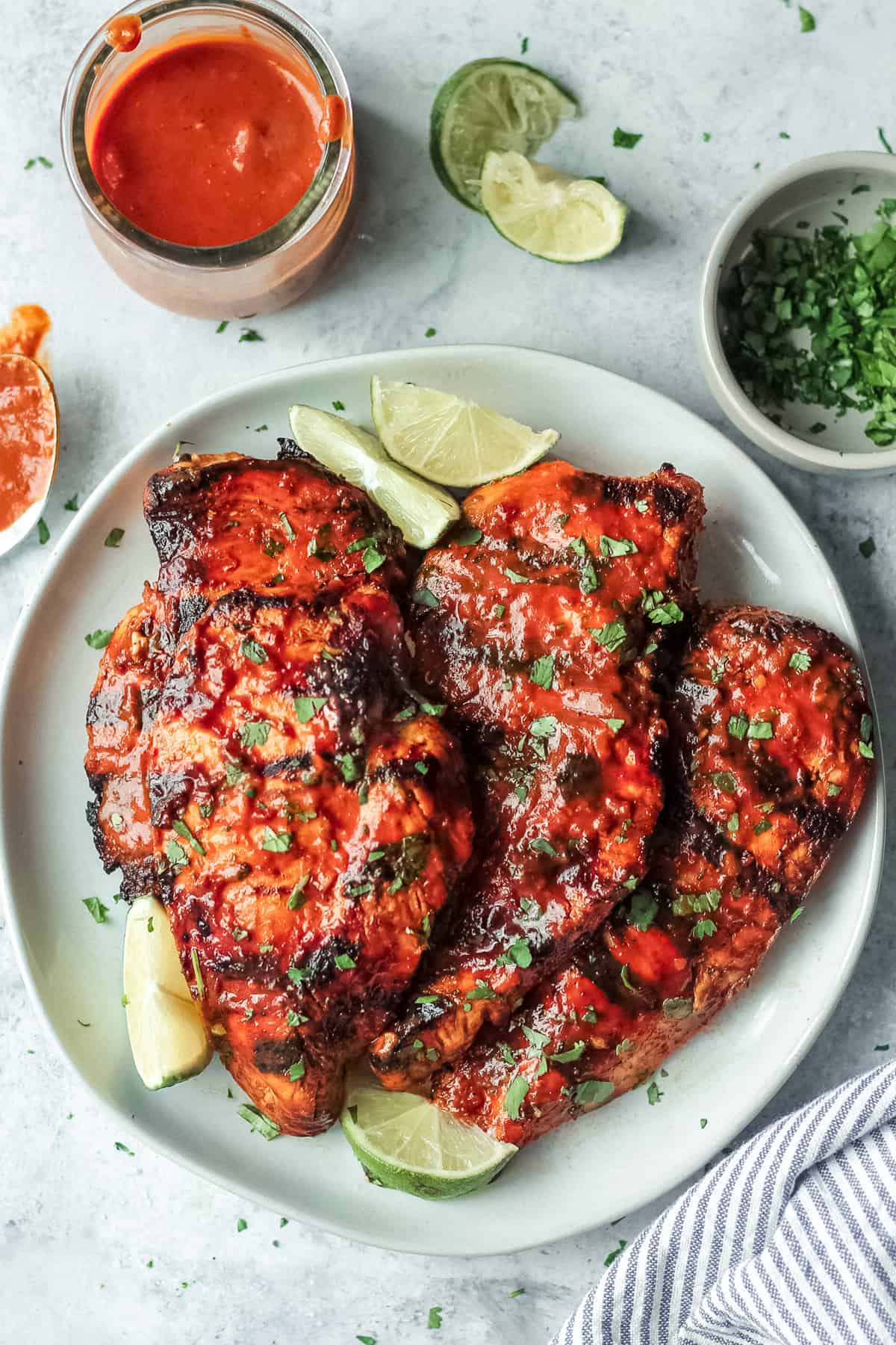 Pan-Seared Chicken with Spicy Chipotle Tomato Sauce