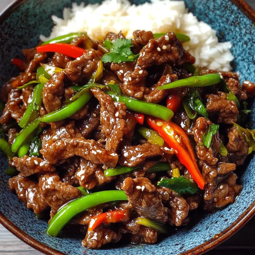 Sautéed Beef and Zucchini Stir-Fry with Ginger